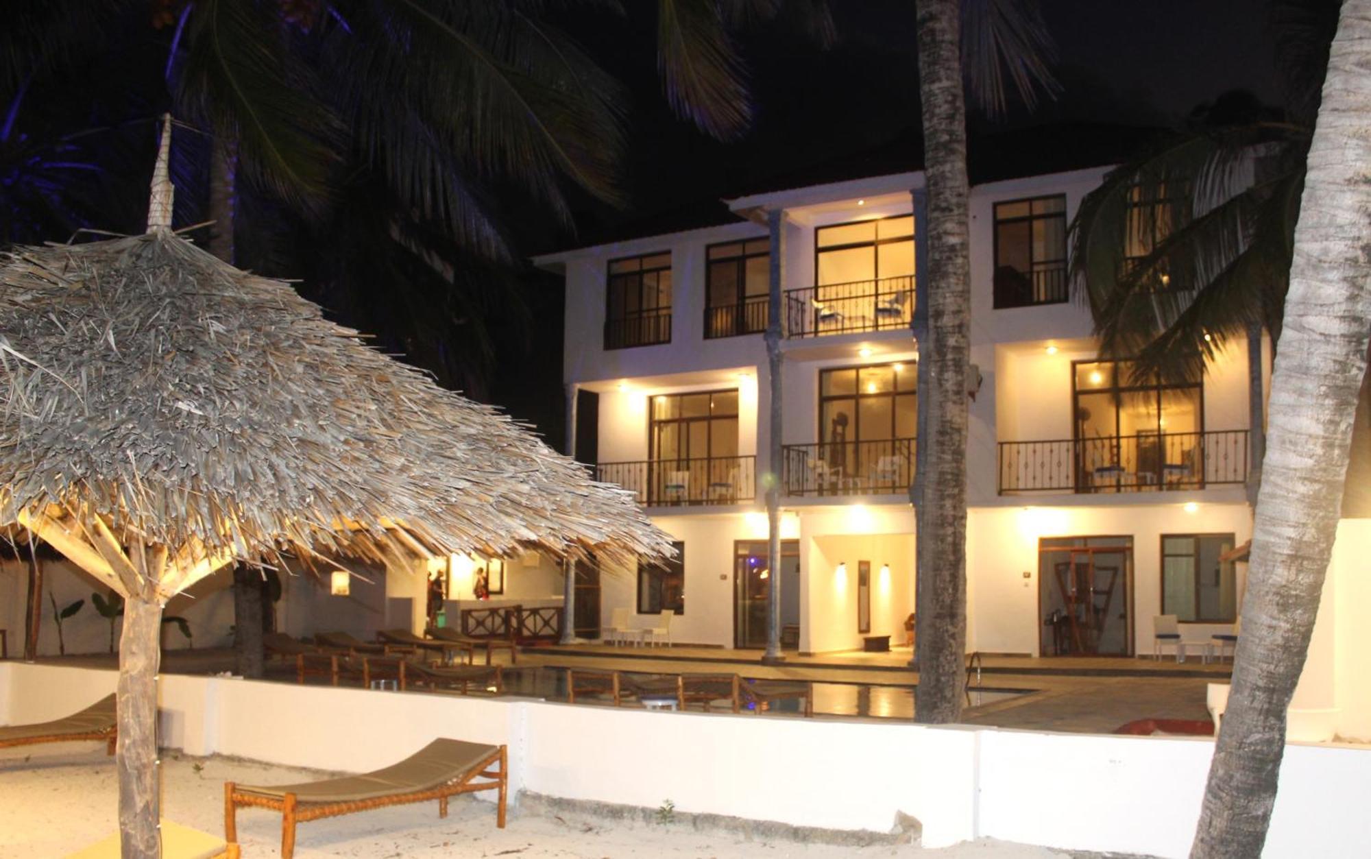 Bianco Azzurro Hotel & Restaurant Pwani Mchangani Exterior foto